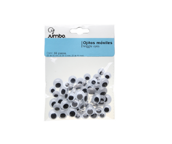 Ojitos Móviles Jumbo Tamaños Surtidos Pom1