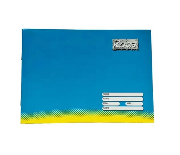 Cuaderno Roca Forma Italiana Engrapado Blanco con 100 Hojas 3001